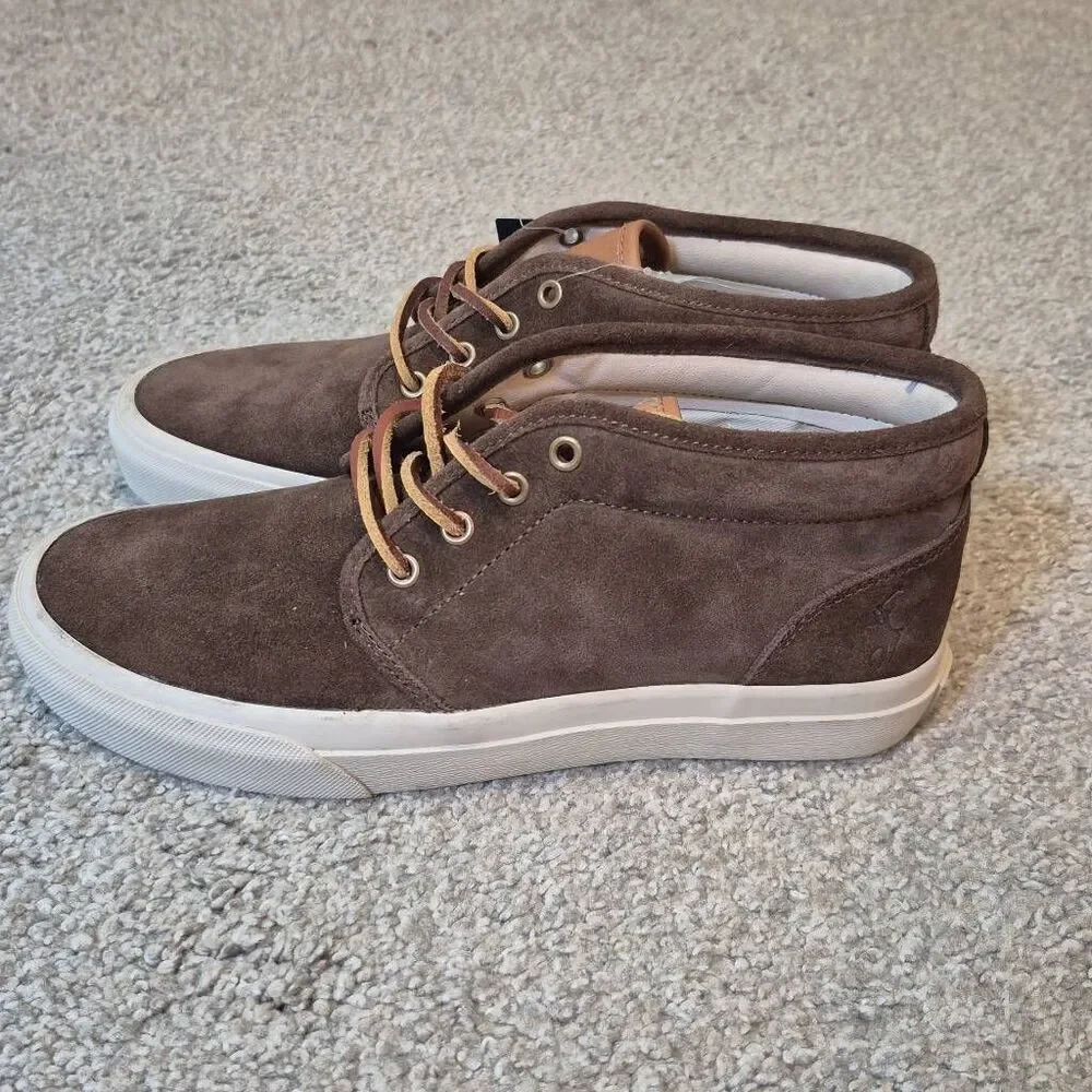 Polo Ralph Lauren Men's Keaton Suede Lace-Up Sneakers Size 7.5